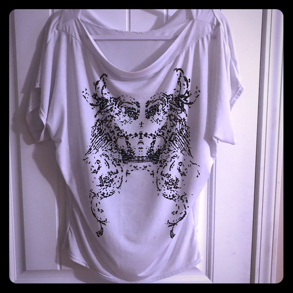 White fashion blouse